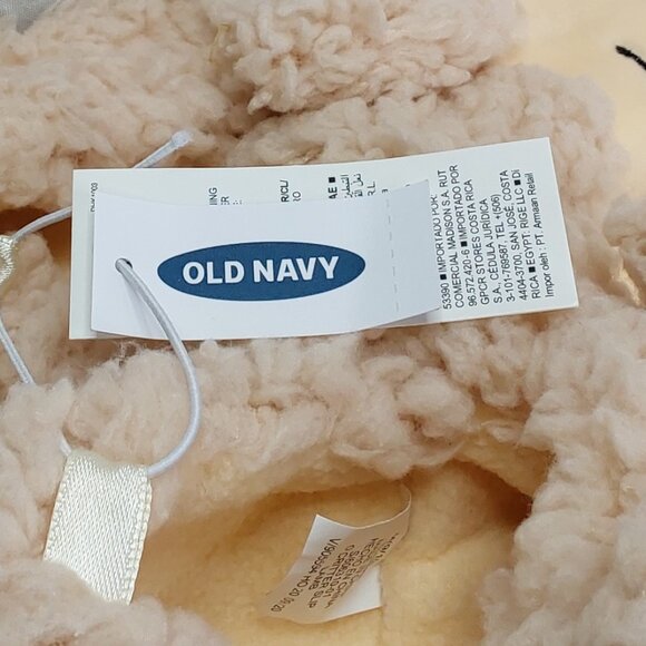 'OLD NAVY' O CRITTER 'LOVEY LAMB' SLIPPERS SHERPA LINED PILLOW SOFT - Picture 11 of 16